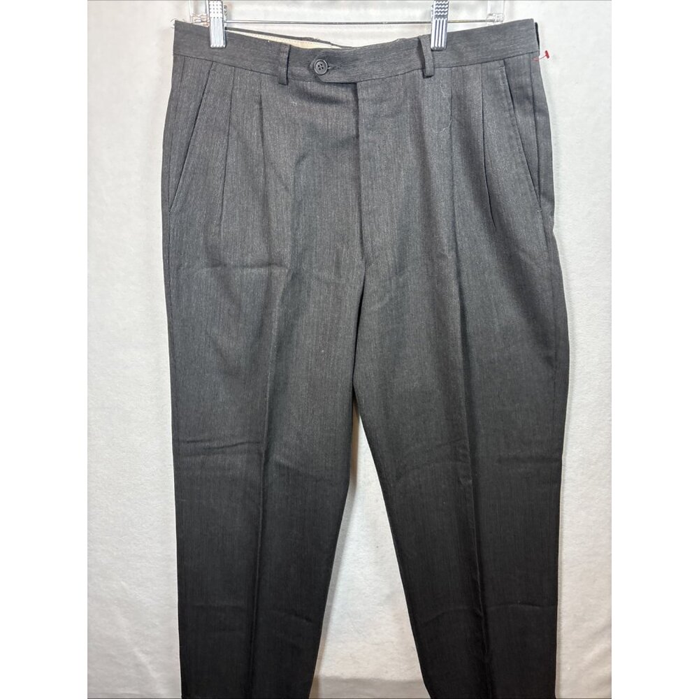 Yves Saint Laurent ‎ Trousers Gray  Horizontal  Sz 33x29 - Picture 2 of 10